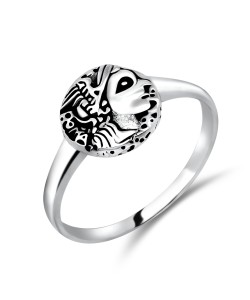 Silver Ring Antique Design NSR-312